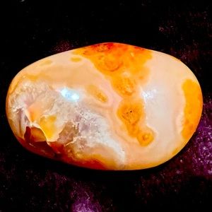Carnelian Palm Stone